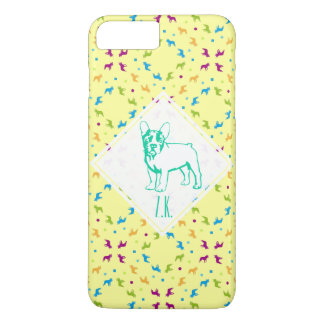 Capa Para iPhone Da Case-Mate Padrão de Bulldogs Franceses Primavera