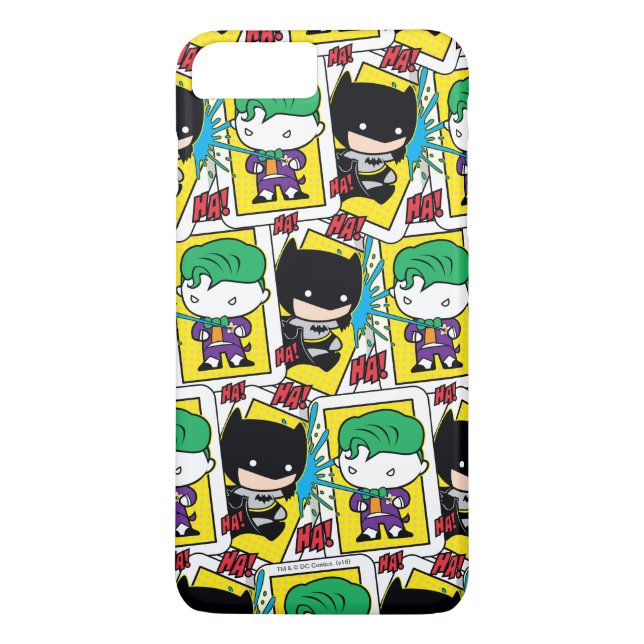 Capa Para iPhone, Case-Mate Padrão de Cartão de Reprodução de Chibi Joker e Ba (Verso)