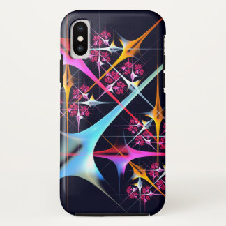 Capa Para iPhone Da Case-Mate Padrão de cor de Abstrato de arte moderna, cor-de-