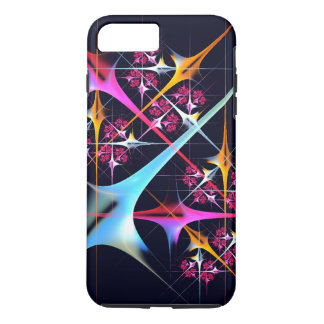 Capa iPhone 8 Plus/7 Plus Padrão de cor de Abstrato de arte moderna, cor-de-