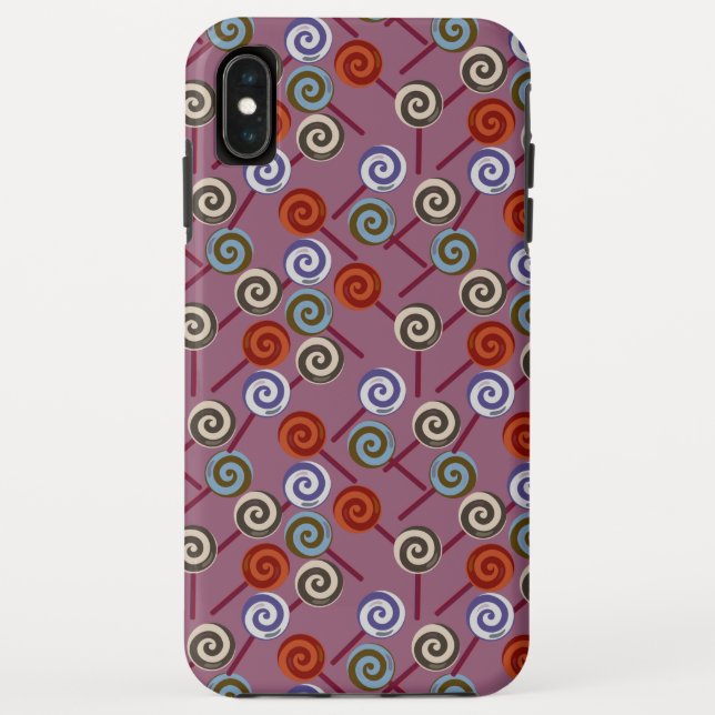 Capa Para iPhone, Case-Mate Padrão de doces | Padrão do lombo | pirulito 49 (Verso)