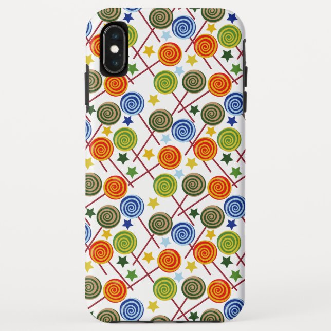 Capa Para iPhone, Case-Mate Padrão de doces | Padrão do lombo | pirulito 61 (Verso)