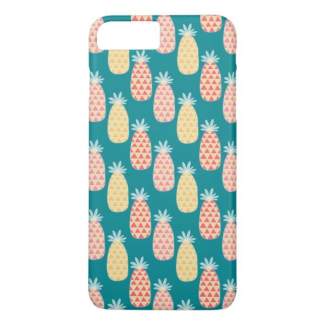 Capa Para iPhone, Case-Mate Padrão de Doodle do Pineapple (Verso)
