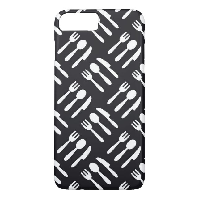 Capa Para iPhone, Case-Mate Padrão de faca de garfo (Verso)