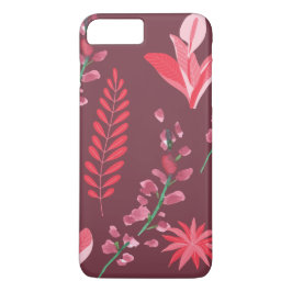 Capa iPhone 8 Plus/7 Plus Padrão de flores