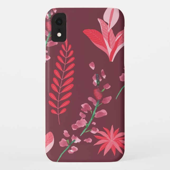 Capa Para iPhone, Case-Mate Padrão de flores (Verso)