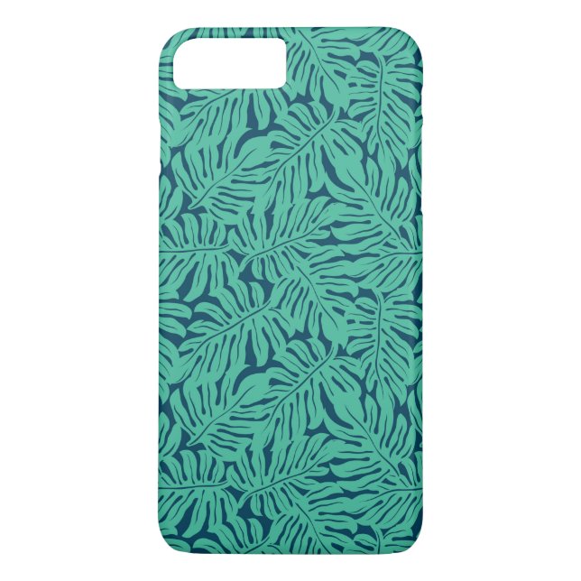 Capa Para iPhone, Case-Mate Padrão de Folha Tropical de Monstera (Verso)