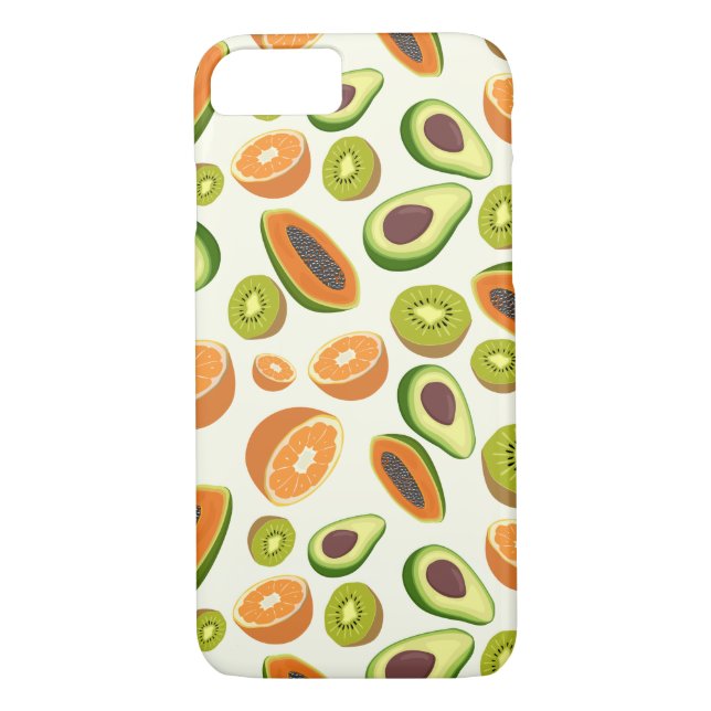 Capa Para iPhone, Case-Mate Padrão de Fruta tropical (Verso)