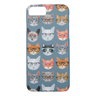 Capa Para iPhone Da Case-Mate Padrão de Gatos Gatos Gelados Vestindo Óculos