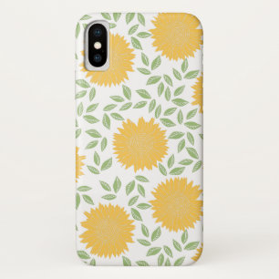 Capa Para iPhone Da Case-Mate Padrão de girassol de campo bonito