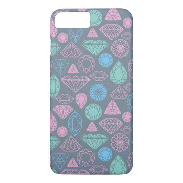 Capa Para iPhone, Case-Mate Padrão de Ícone de Gemstone (Verso)