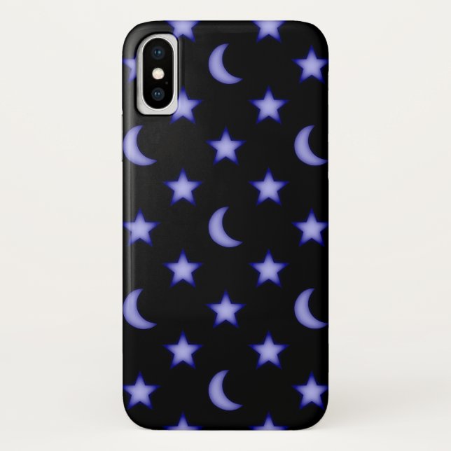 Capa Para iPhone, Case-Mate Padrão de luas e estrelas (Verso)