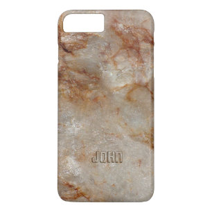 Capa Para iPhone Da Case-Mate Padrão de Pedra Marble Castanho