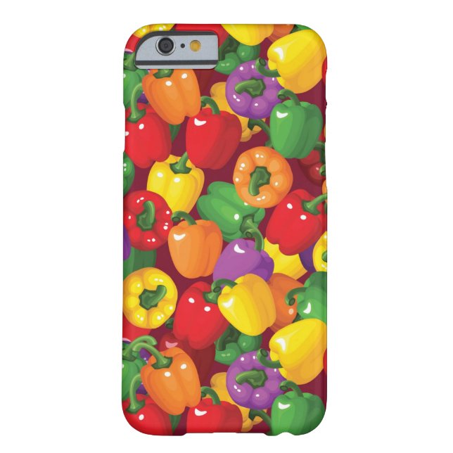Capa Para iPhone, Case-Mate Padrão de Pimenta de Bell (Verso)