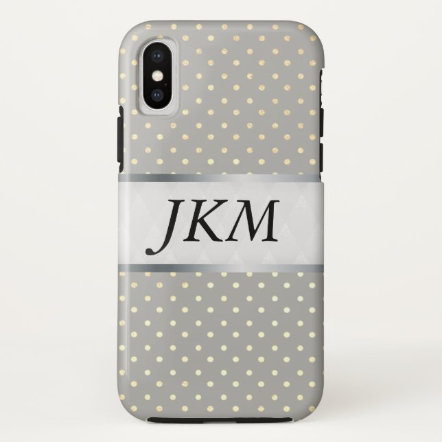 Capa Para iPhone, Case-Mate padrão de pontos elegante (Verso)