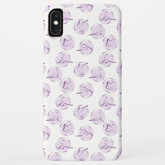 Capa Para iPhone, Case-Mate Padrão de poses de ioga (Verso)