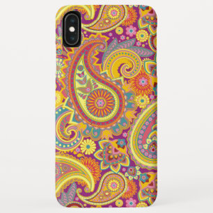 Capa Para iPhone Da Case-Mate Padrão De Rapariga De Paisley Colorida Chic