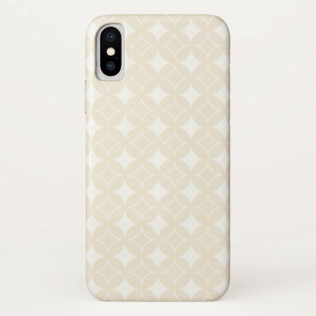 Capa Para iPhone, Case-Mate Padrão de remessa bege (Verso)