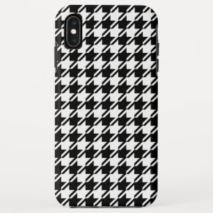 Capa Para iPhone Da Case-Mate Padrão de Rpt BW do Houndstooth