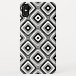 Capa Para iPhone Da Case-Mate Padrão de Símbolo Aztec Estilizado BW+Cinza