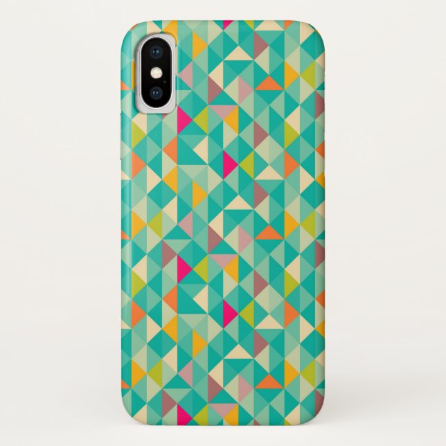 Capa Para iPhone, Case-Mate Padrão de triângulos (Verso)