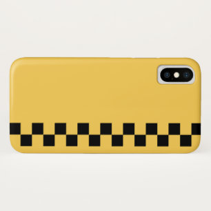 Capa Para iPhone Da Case-Mate Padrão de verificação de cabina amarela