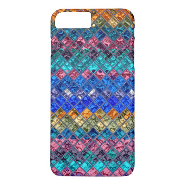 Capa Para iPhone, Case-Mate Padrão de Vidro Obtido #11 (Verso)
