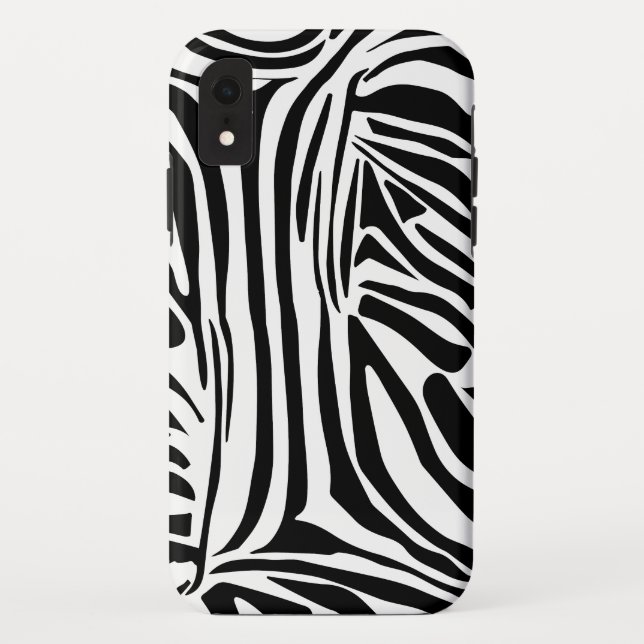 Capa Para iPhone, Case-Mate Padrão de zebra (Verso)
