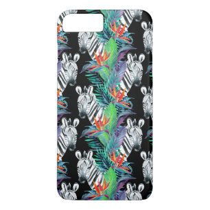 Capa Para iPhone Da Case-Mate Padrão De Zebra E Flores Exóticas
