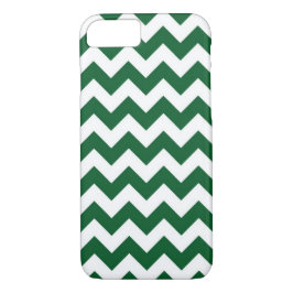 Capa Para iPhone Da Case-Mate Padrão de Zigzag Verde e Branco