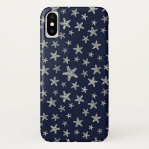 Capa Para iPhone X Padrão Do Mar De Starfish