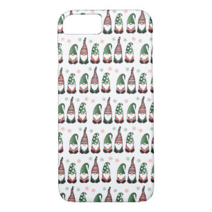 Capa iPhone 8/ 7 Padrão dos Gnomos de Natal