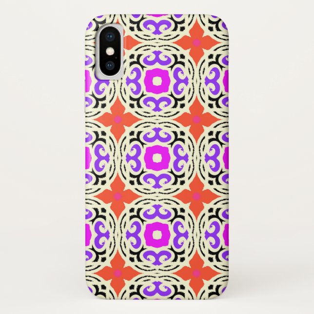 Capa Para iPhone, Case-Mate Padrão étnico com motivos marroquinos (Verso)