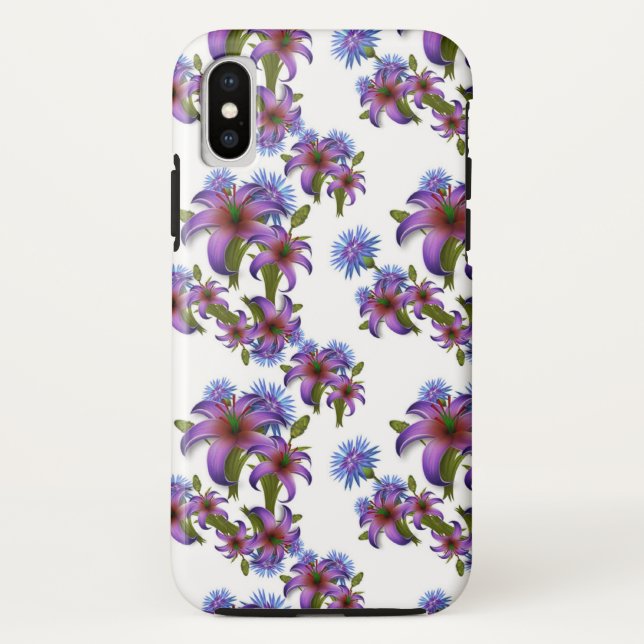 Capa Para iPhone, Case-Mate Padrão Floral (Verso)