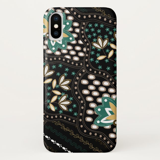 Capa Para iPhone, Case-Mate Padrão Floral (Verso)
