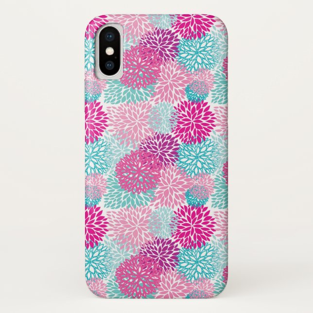 Capa Para iPhone, Case-Mate Padrão Floral Brilho 2 (Verso)