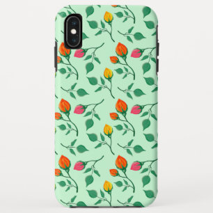Capa Para iPhone Da Case-Mate Padrão floral com flores rosa coloridas
