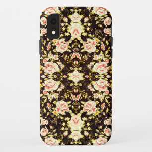 Capa Para iPhone Da Case-Mate Padrão Floral Rosa Bonito, amarelo