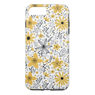 Capa iPhone 8 Plus/7 Plus Padrão Floral Vintage