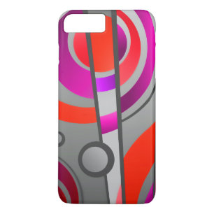 Capa Para iPhone Da Case-Mate Padrão Geométrico Colorido de Pop de Arte Abstrato