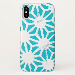 Capa Para iPhone Da Case-Mate Padrão geométrico do Aqua