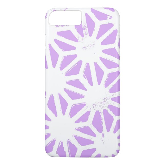 Capa Para iPhone, Case-Mate Padrão geométrico lilac (Verso)