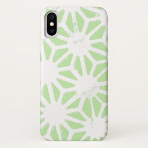 Capa Para iPhone Da Case-Mate Padrão geométrico verde da maçã