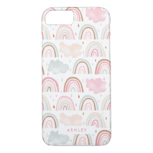 Capa iPhone 8/ 7 Padrão Girly Modern Rainbow
