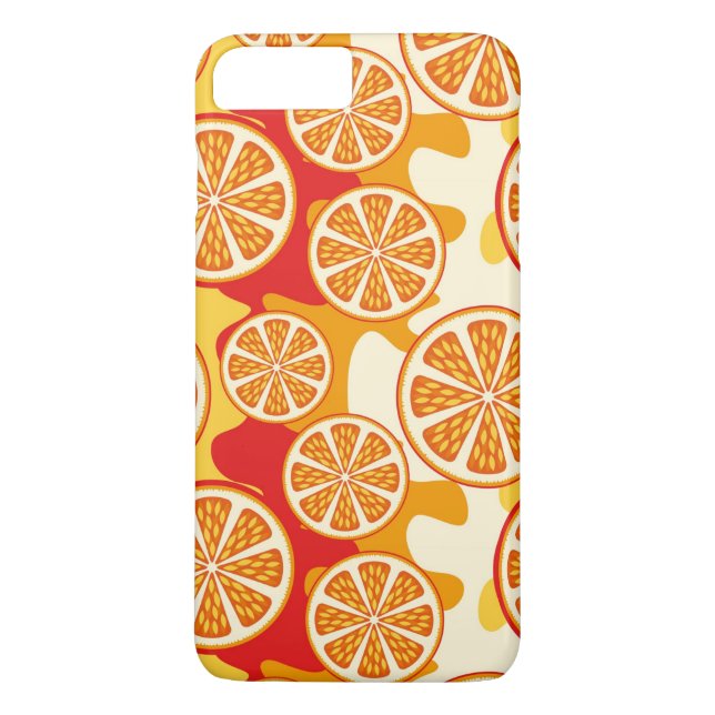 Capa Para iPhone, Case-Mate Padrão laranja (Verso)