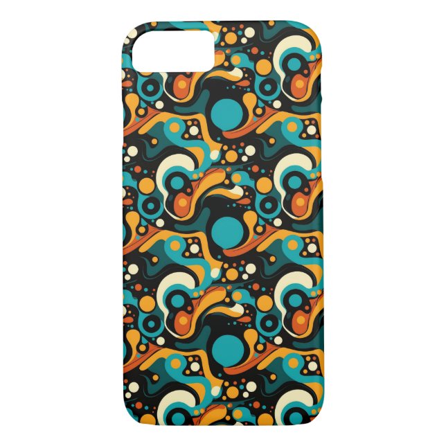 Capa Para iPhone, Case-Mate Padrão legal de Abstrato Funk (Verso)