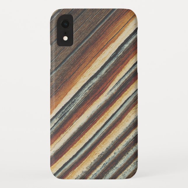Capa Para iPhone, Case-Mate Padrão legal de grão de madeira (Verso)