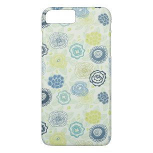 Capa iPhone 8 Plus/7 Plus padrão Na moda floral com flores bonitas
