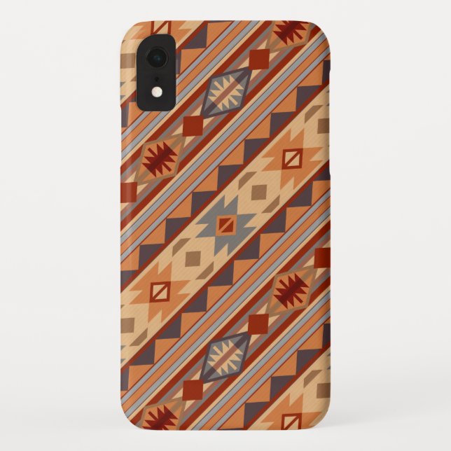 Capa Para iPhone, Case-Mate Padrão Sudoeste Design Tan (Verso)
