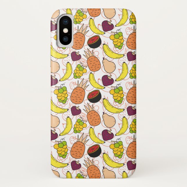 Capa Para iPhone, Case-Mate padrão uniforme de fruta | Padrão da superfície da (Verso)